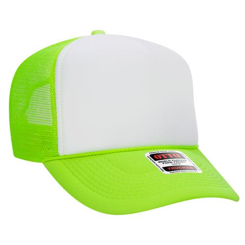 OTTO CAP® 5 Panel High Crown Mesh Back Trucker Hat