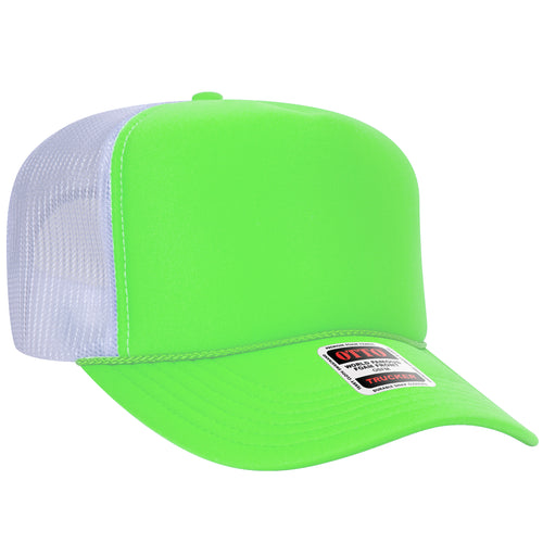 OTTO CAP® 5 Panel High Crown Mesh Back Trucker Hat