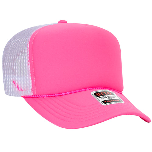 OTTO CAP® 5 Panel High Crown Mesh Back Trucker Hat