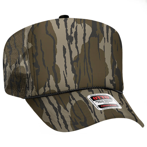 OTTO CAP® 5 Panel High Crown Mesh Back Trucker Hat