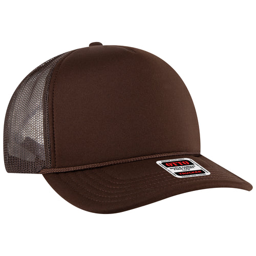 OTTO CAP® 5 Panel High Crown Mesh Back Trucker Hat
