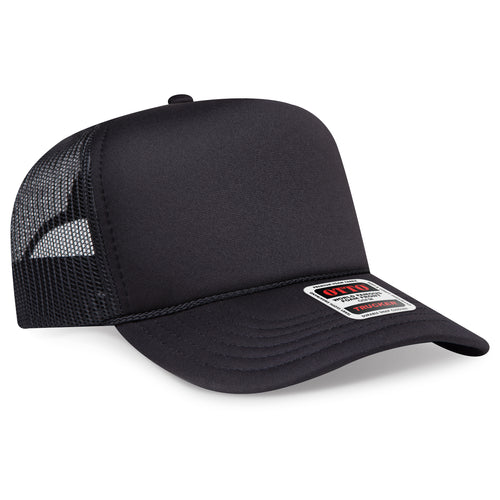 OTTO CAP® 5 Panel High Crown Mesh Back Trucker Hat