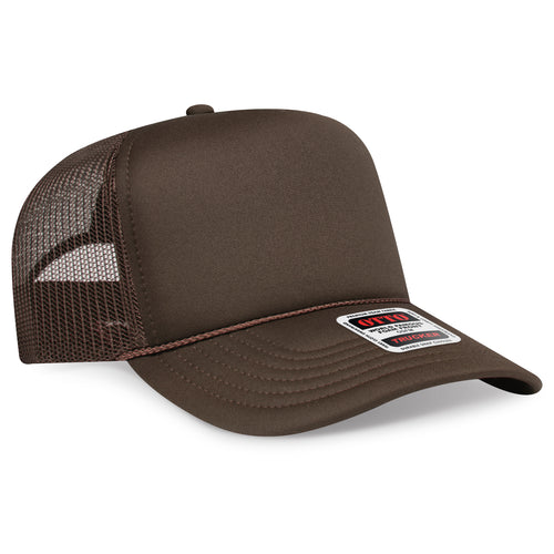 OTTO CAP® 5 Panel High Crown Mesh Back Trucker Hat