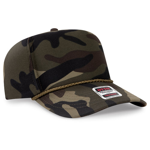 OTTO CAP® 5 Panel High Crown Full Foam Cap