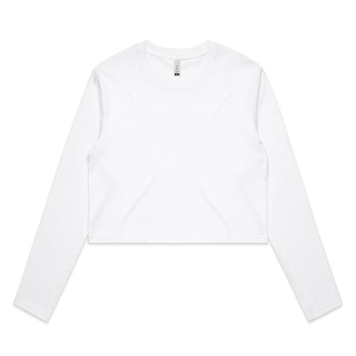Wo's Crop L/S Tee | 4058