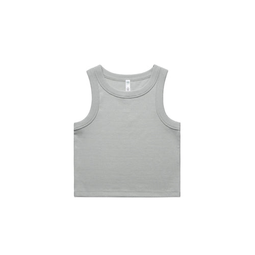 Wo's Organic Rib Crop Tank | 4064G