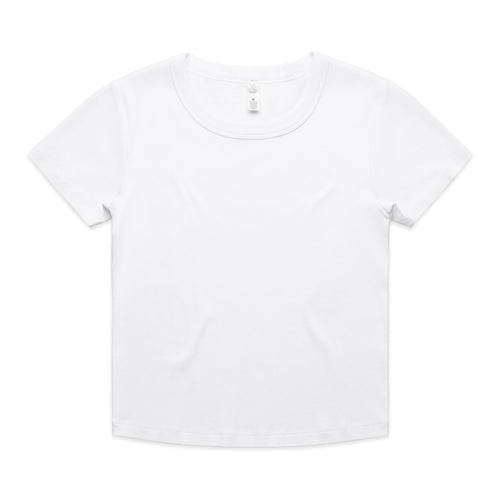 Wo's Organic Rib Baby Tee | 4074