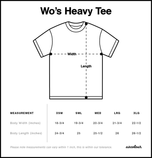 Wo's Heavy Tee | 4080