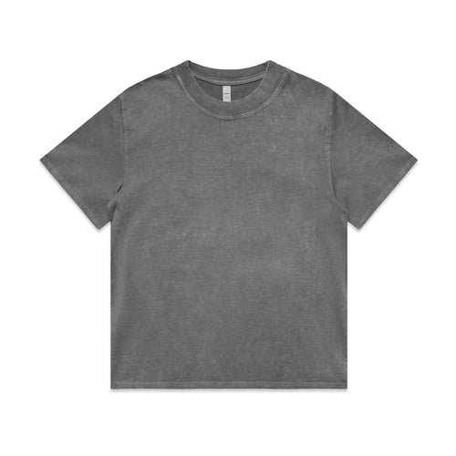 Wo's Stone Wash Heavy Tee | 4085
