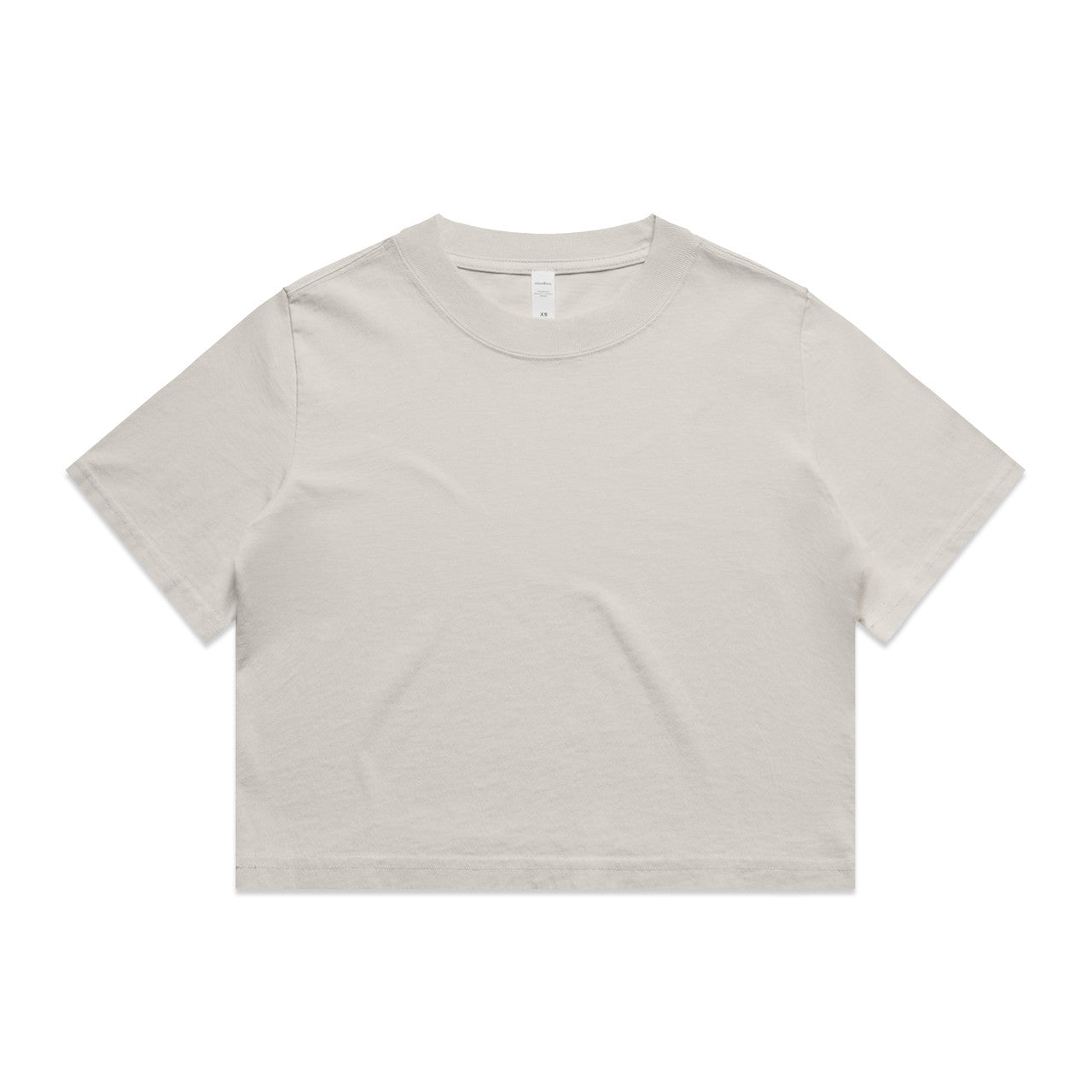 Wo's Heavy Faded Crop Tee | 4089