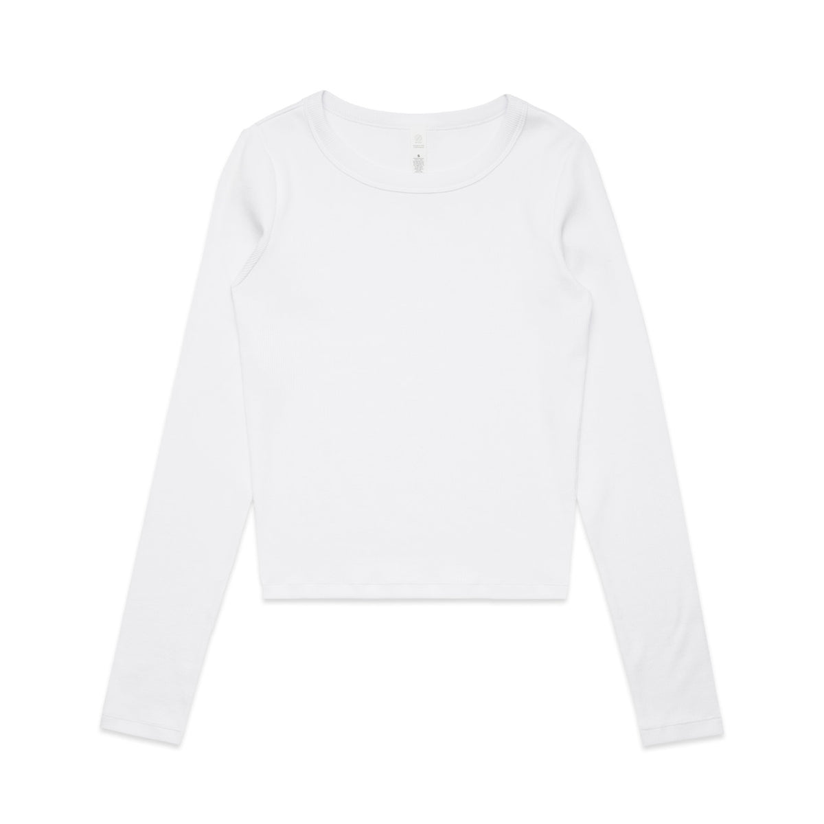 Wo's Organic Rib L/S Tee | 4096