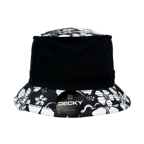 Structured Floral Brim Fisherman's Hat