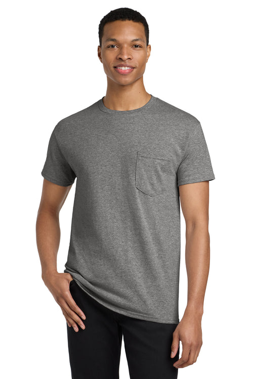 Gildan  ®  Heavy Cotton  ™  100% Cotton Pocket T-Shirt. 5300
