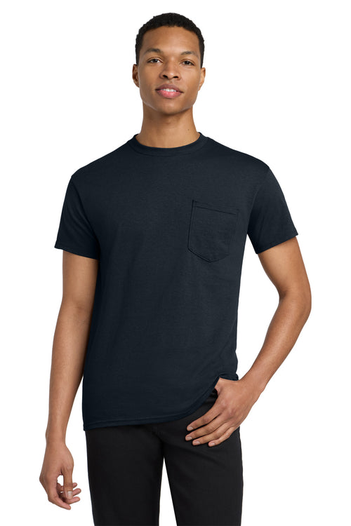Gildan  ®  Heavy Cotton  ™  100% Cotton Pocket T-Shirt. 5300