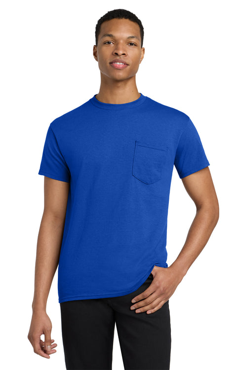 Gildan  ®  Heavy Cotton  ™  100% Cotton Pocket T-Shirt. 5300