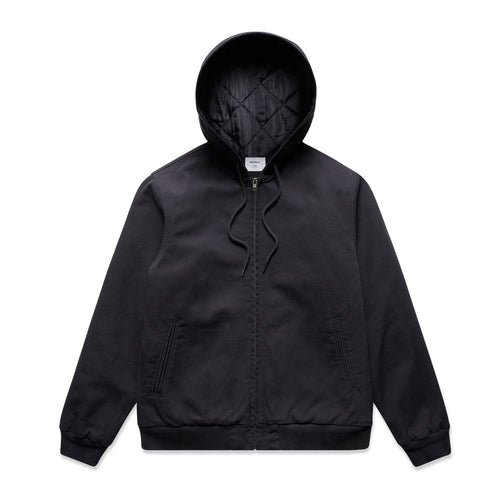Canvas Bomber Hood Jacket | 5532
