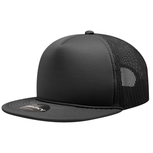 5 Panel High Profile Structured Foam Trucker