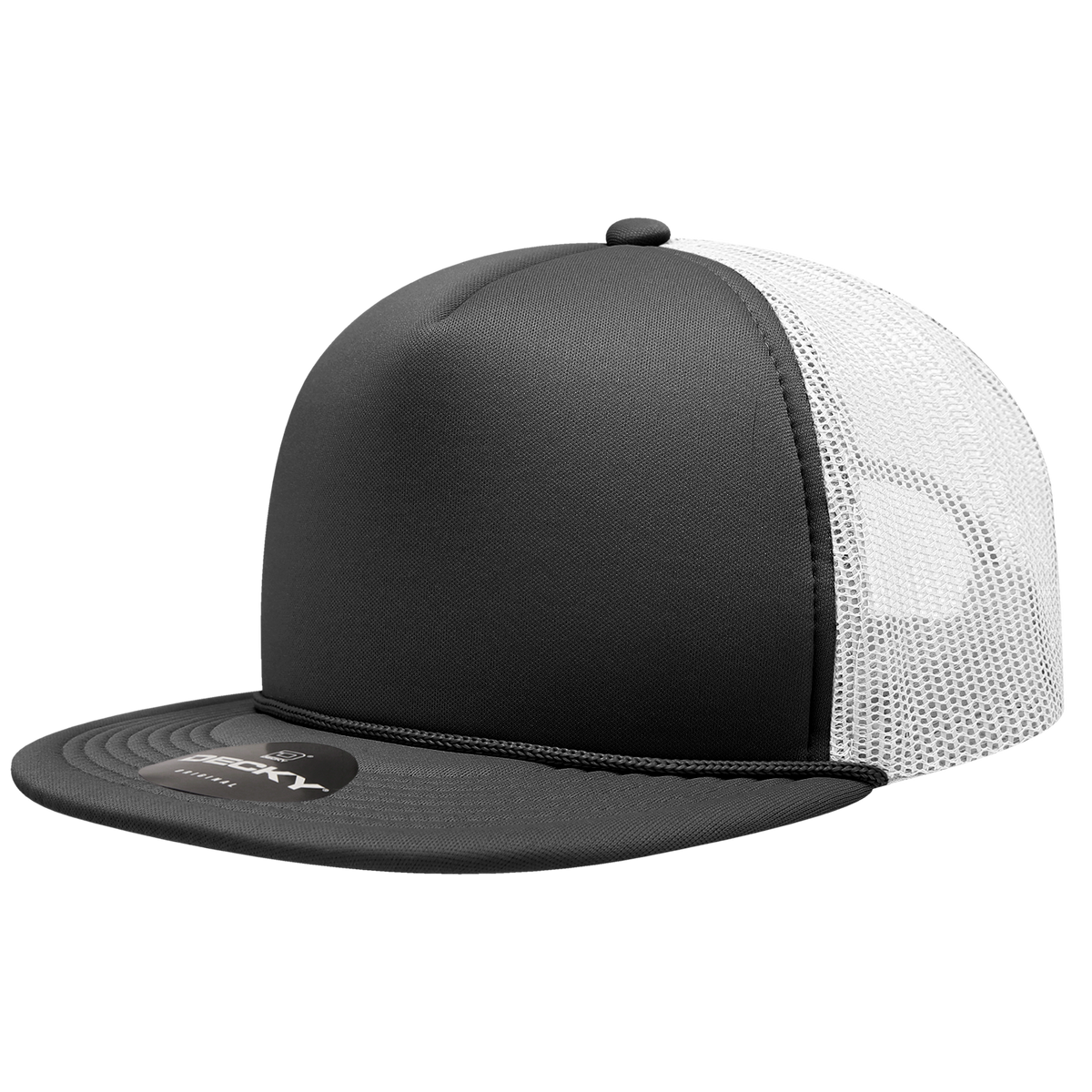 5 Panel High Profile Structured Foam Trucker
