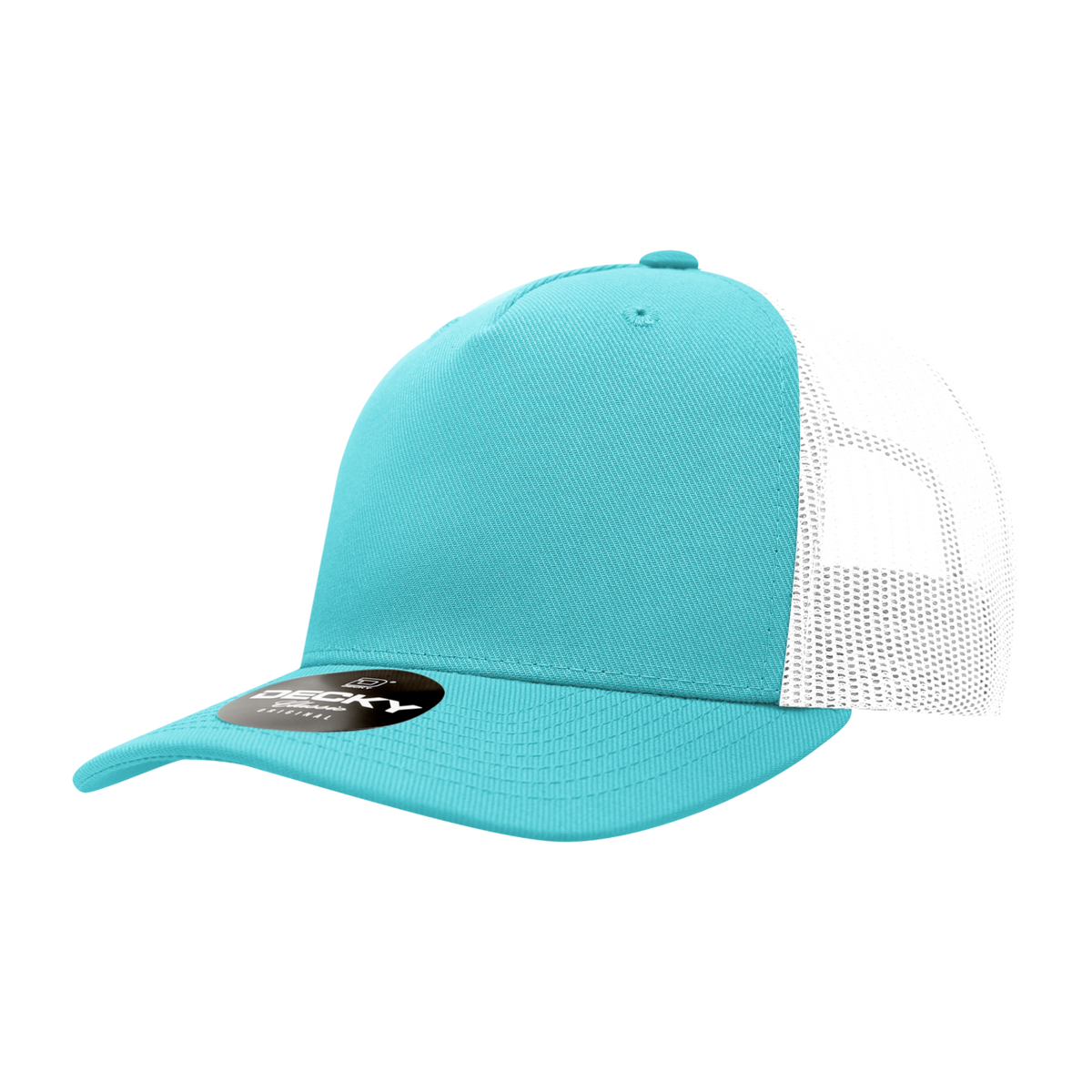 5 Panel Mid Profile Structured Acrylic/Polyester Trucker