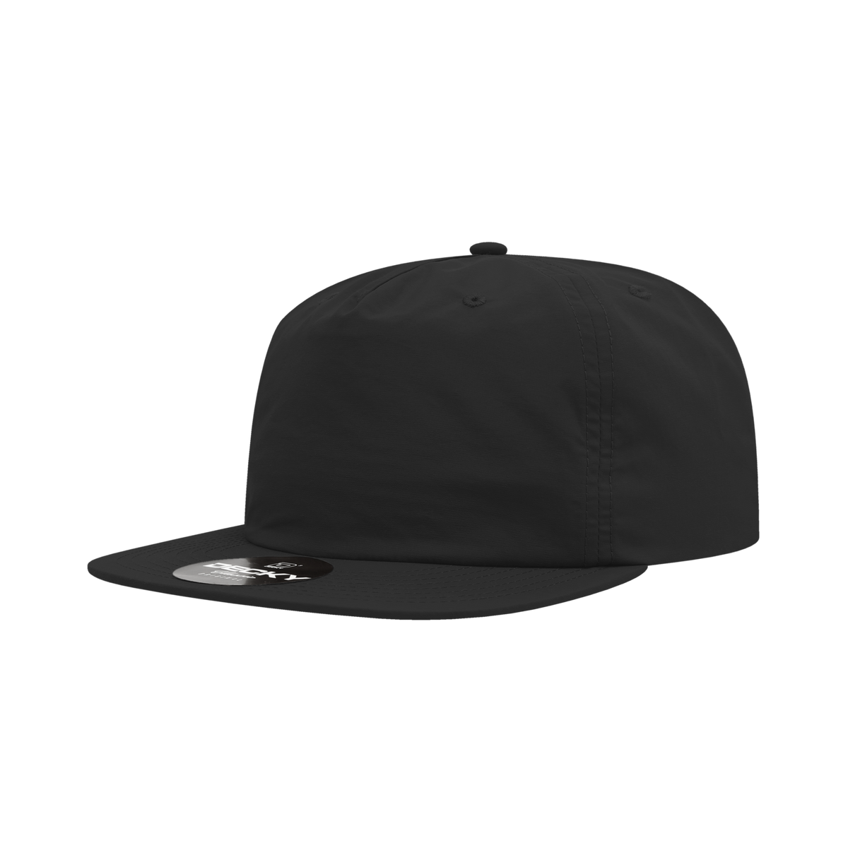 5 Panel Half Dome Profile Relaxed Nylon Surf Hat