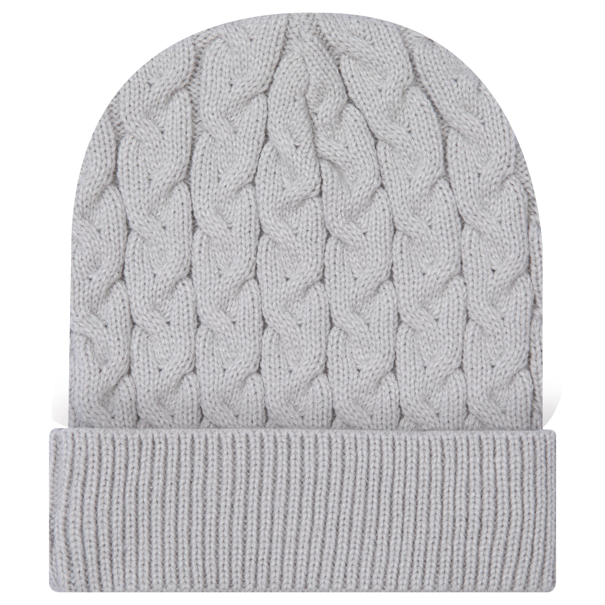 OTTO CAP® 12" Cable Knit Beanie w/ Rib Knit Cuff