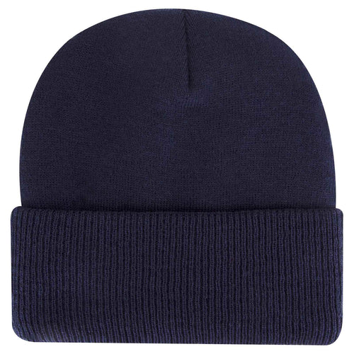 OTTO CAP® 12" Classic Knit Beanie w/ Inside Fleece Lining & Rib Knit Cuff