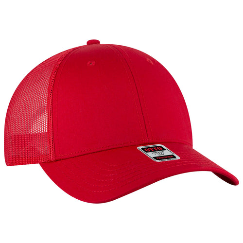OTTO CAP® 6 Panel Low Profile Mesh Back Trucker Hat