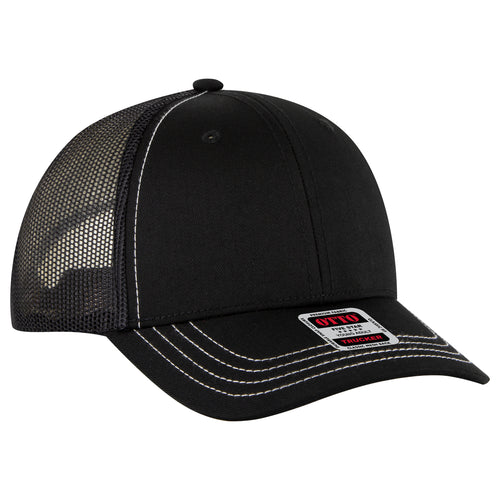 OTTO CAP® 6 Panel Low Profile Mesh Back Trucker Hat