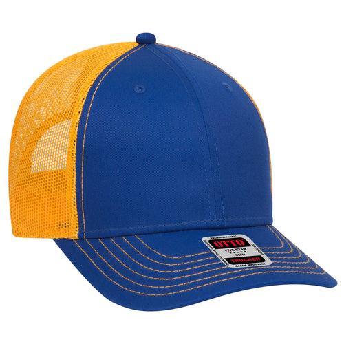 OTTO CAP® 6 Panel Low Profile Mesh Back Trucker Hat