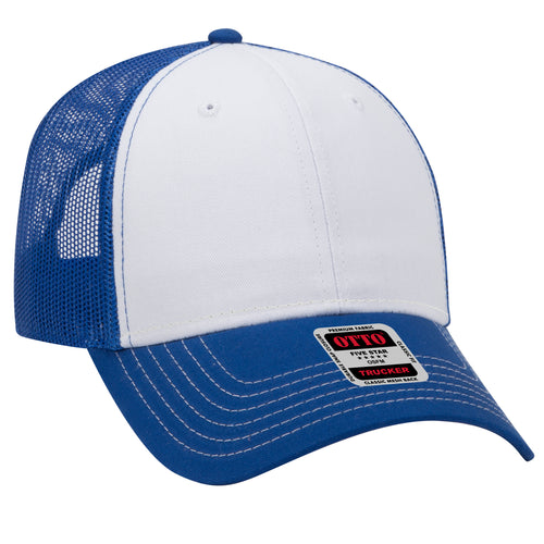 OTTO CAP® 6 Panel Low Profile Mesh Back Trucker Hat