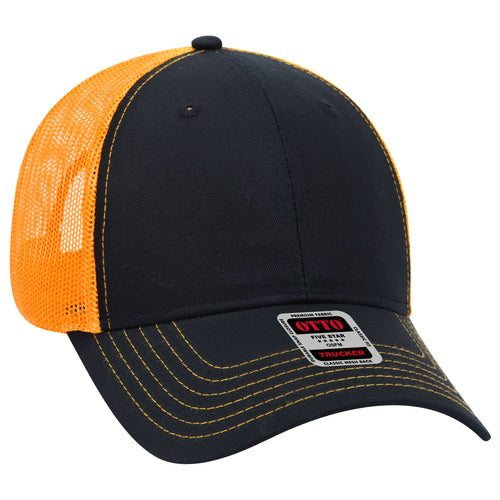 OTTO CAP® 6 Panel Low Profile Mesh Back Trucker Hat