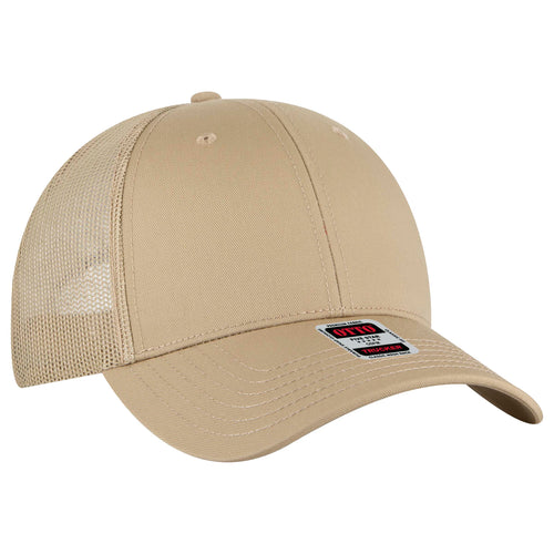 OTTO CAP® 6 Panel Low Profile Mesh Back Trucker Hat