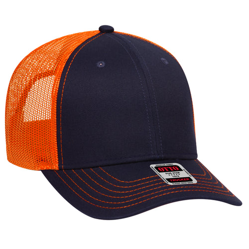 OTTO CAP® 6 Panel Low Profile Mesh Back Trucker Hat
