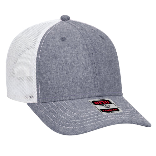 OTTO CAP® 6 Panel Low Profile Mesh Back Trucker Hat