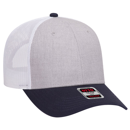OTTO CAP® 6 Panel Low Profile Mesh Back Trucker Hat