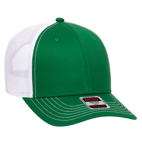 OTTO CAP® 6 Panel Low Profile Mesh Back Trucker Hat