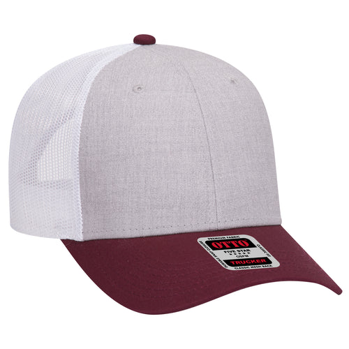 OTTO CAP® 6 Panel Low Profile Mesh Back Trucker Hat