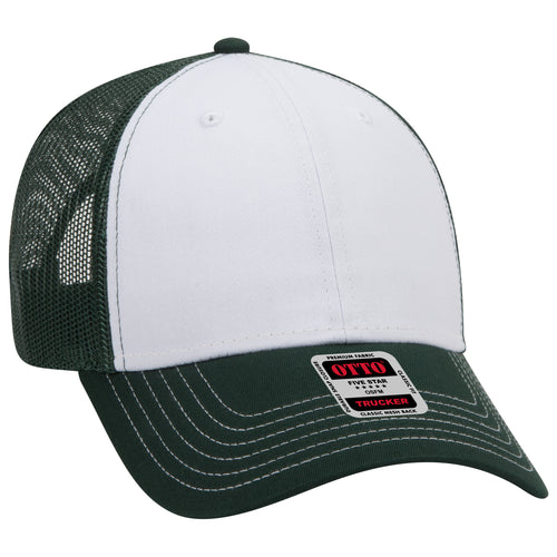 OTTO CAP® 6 Panel Low Profile Mesh Back Trucker Hat