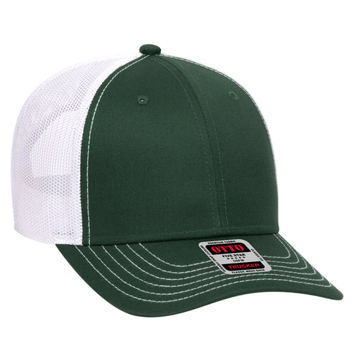 OTTO CAP® 6 Panel Low Profile Mesh Back Trucker Hat