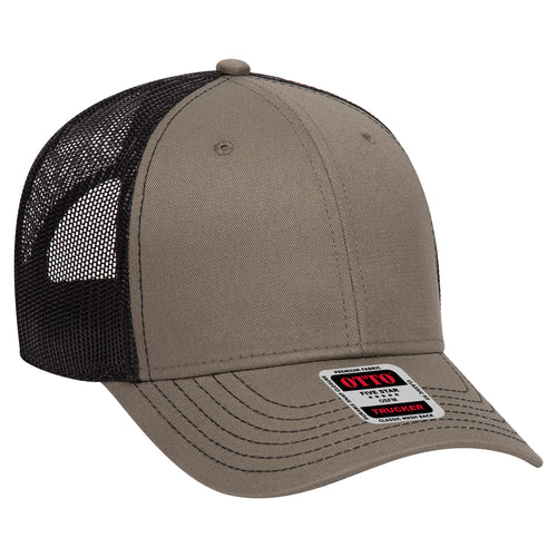 OTTO CAP® 6 Panel Low Profile Mesh Back Trucker Hat