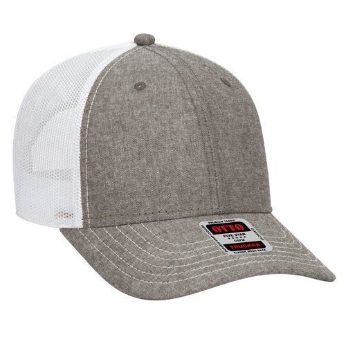 OTTO CAP® 6 Panel Low Profile Mesh Back Trucker Hat