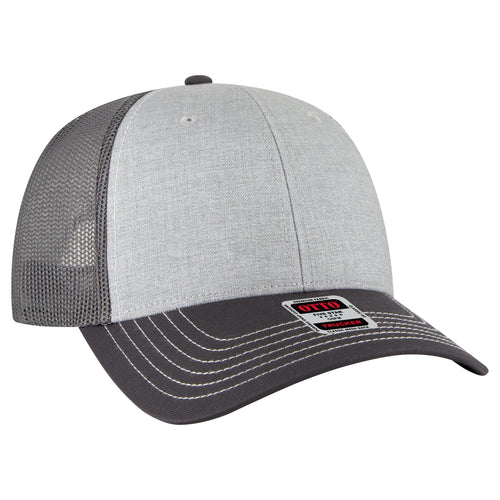 OTTO CAP® 6 Panel Low Profile Mesh Back Trucker Hat