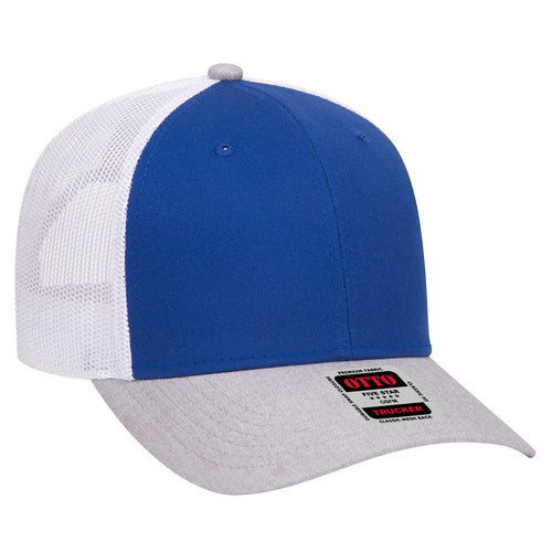 OTTO CAP® 6 Panel Low Profile Mesh Back Trucker Hat