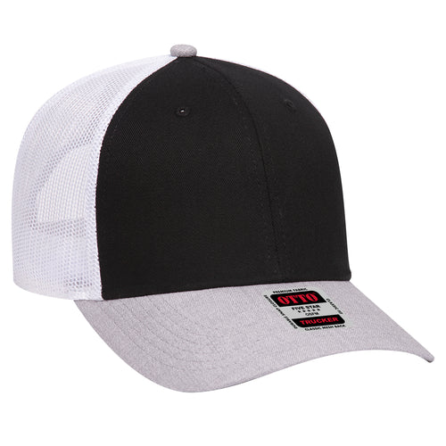 OTTO CAP® 6 Panel Low Profile Mesh Back Trucker Hat
