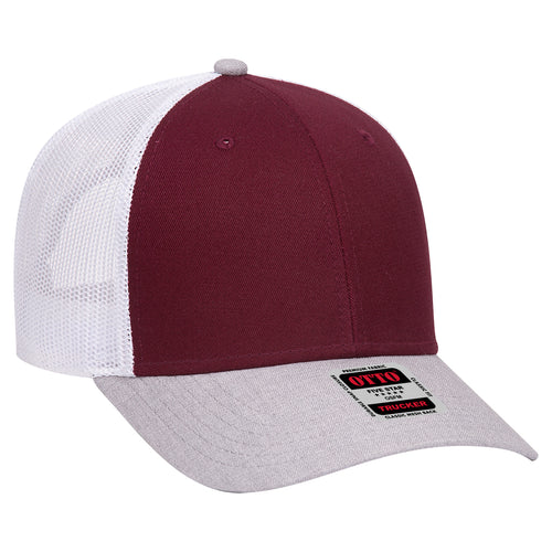 OTTO CAP® 6 Panel Low Profile Mesh Back Trucker Hat