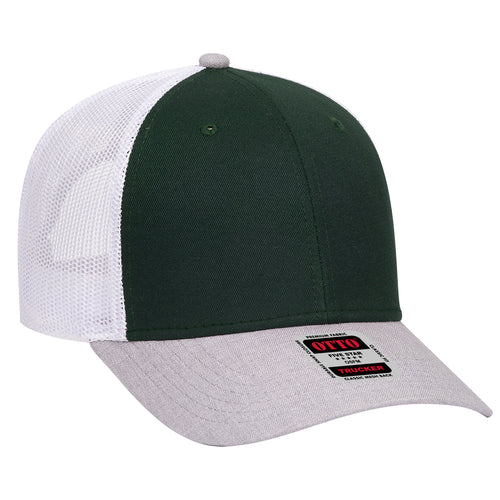 OTTO CAP® 6 Panel Low Profile Mesh Back Trucker Hat