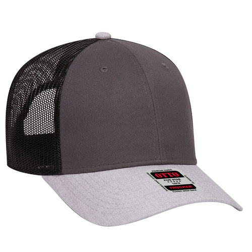 OTTO CAP® 6 Panel Low Profile Mesh Back Trucker Hat