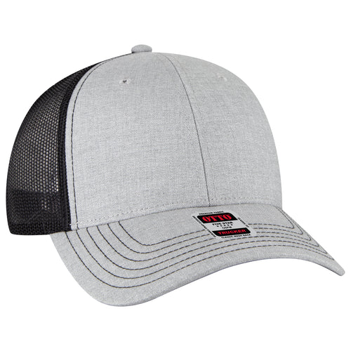 OTTO CAP® 6 Panel Low Profile Mesh Back Trucker Hat