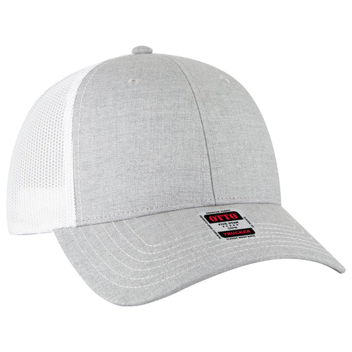OTTO CAP® 6 Panel Low Profile Mesh Back Trucker Hat