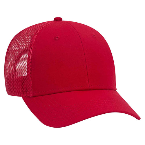 OTTO CAP® 6 Panel Low Profile Mesh Back Trucker Hat